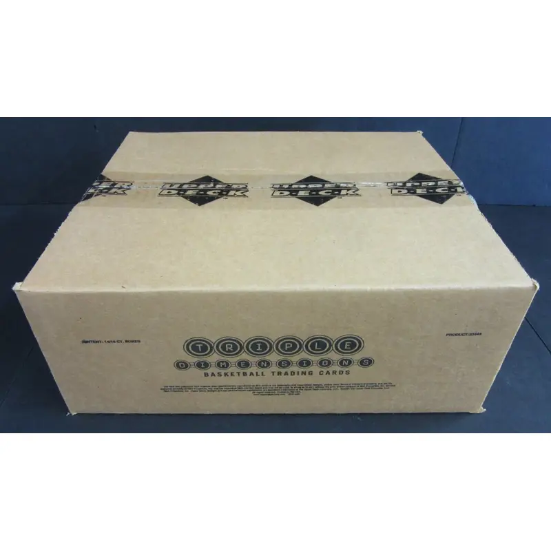 2003/04 Upper Deck Triple Dimensions Basketball Case (Hobby) (14 Box)