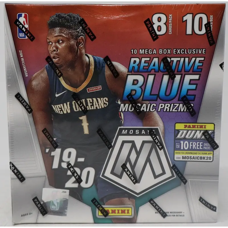 2019/20 Panini Mosaic Basketball Mega Box (10/8)