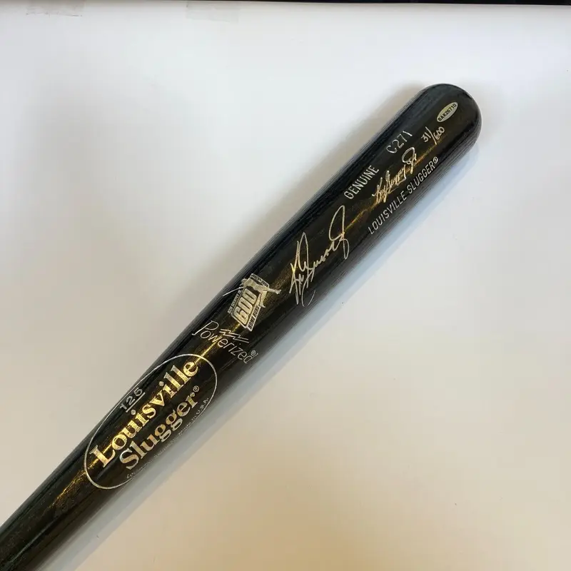 Ken Griffey Jr. Signed 600 Home Runs Game Model Baseball Bat Upper Deck UDA