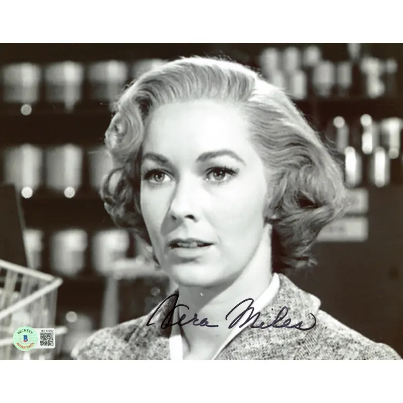 Vera Miles Psycho Authentic Signed 8x10 Photo Autographed BAS #BC13992