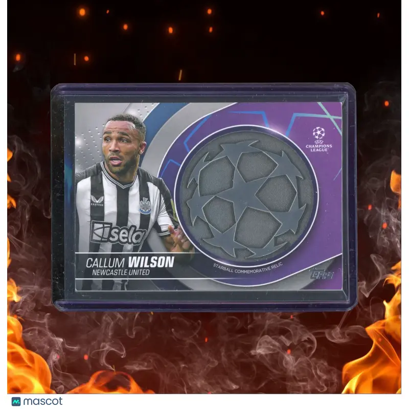 2023 Topps UCC Callum Wilson Star Ball Relic #SC-CW