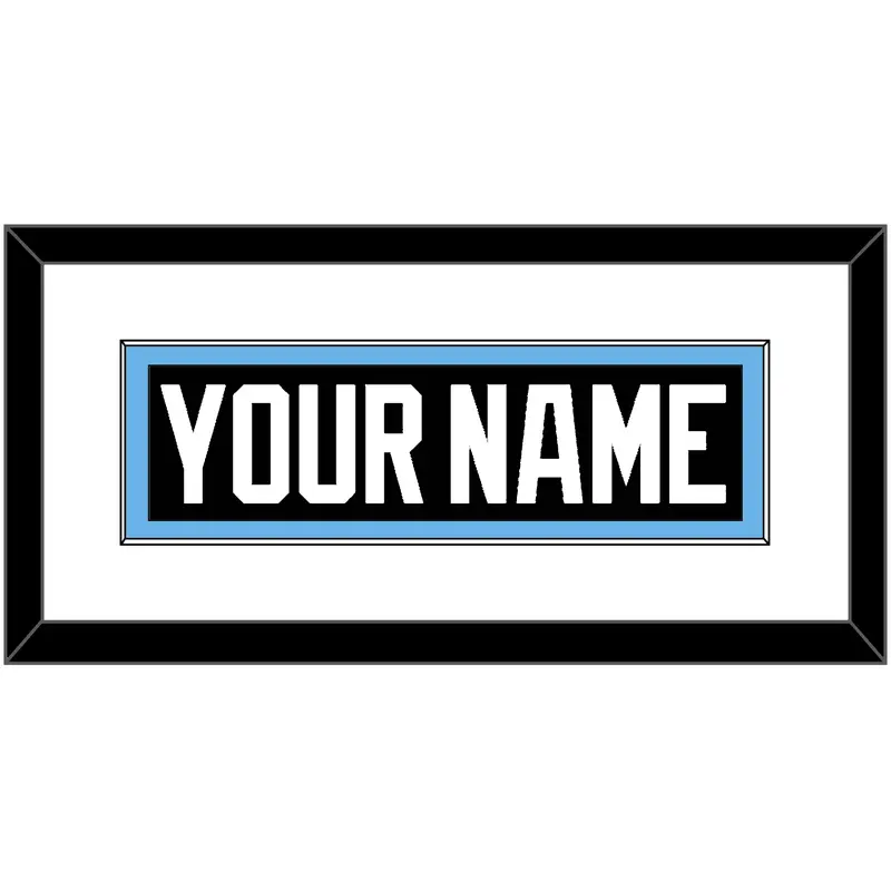 Utah Nameplate - Home Black - Single Mat 1