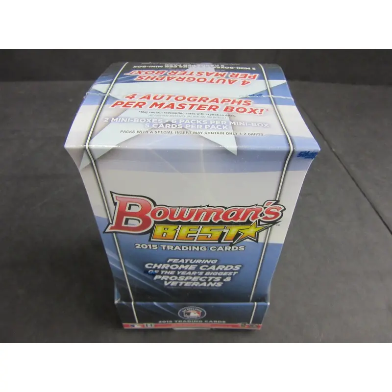 2015 Bowman's Best Baseball Box (Hobby) (2/6/5)
