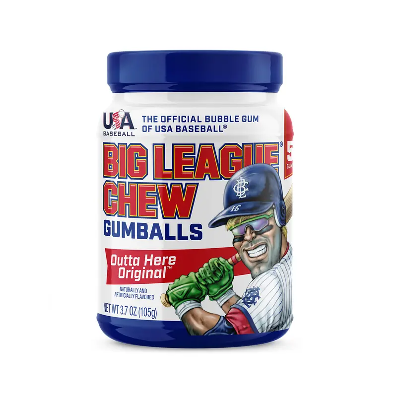 Big League Chew Mini Gumball To Go