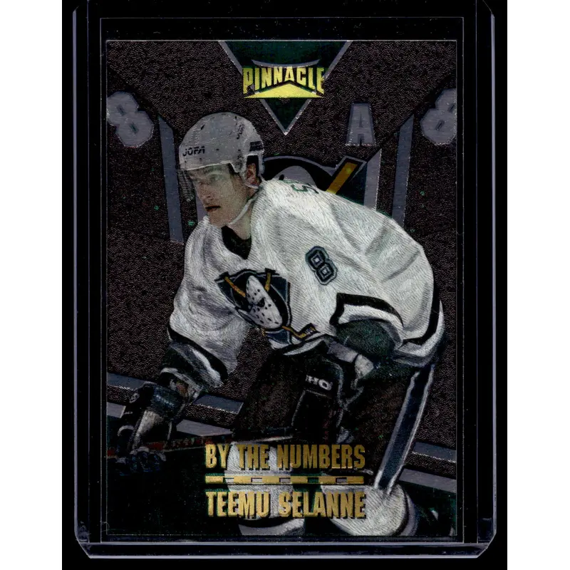 1996-97 Pinnacle - By the Numbers Promo - Teemu Selanne #1