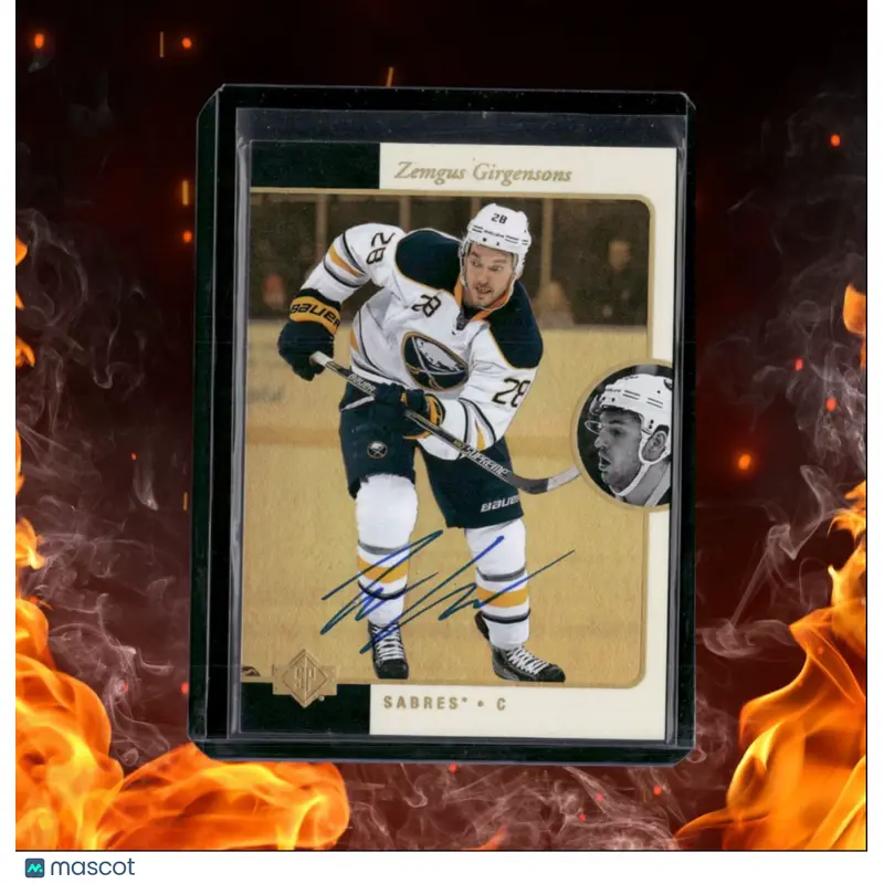 2015-16 SP Authentic Zemgus Girgensons 1995-96 Retro Gold Auto #R16