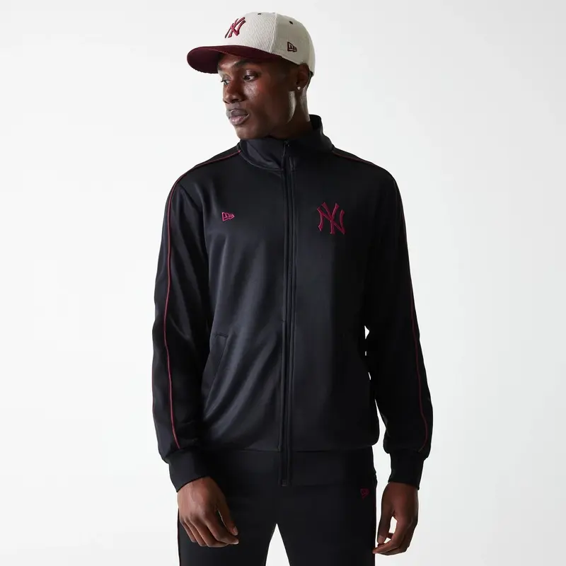 New York Yankees MLB Black Track Top