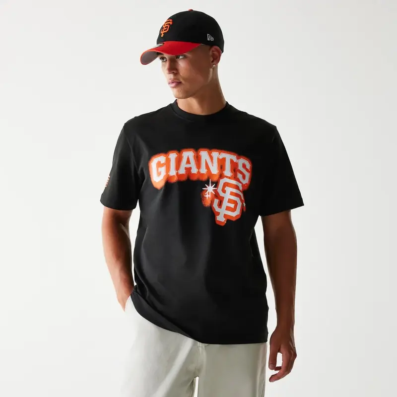 San Francisco Giants OVO x MLB Black T-Shirt