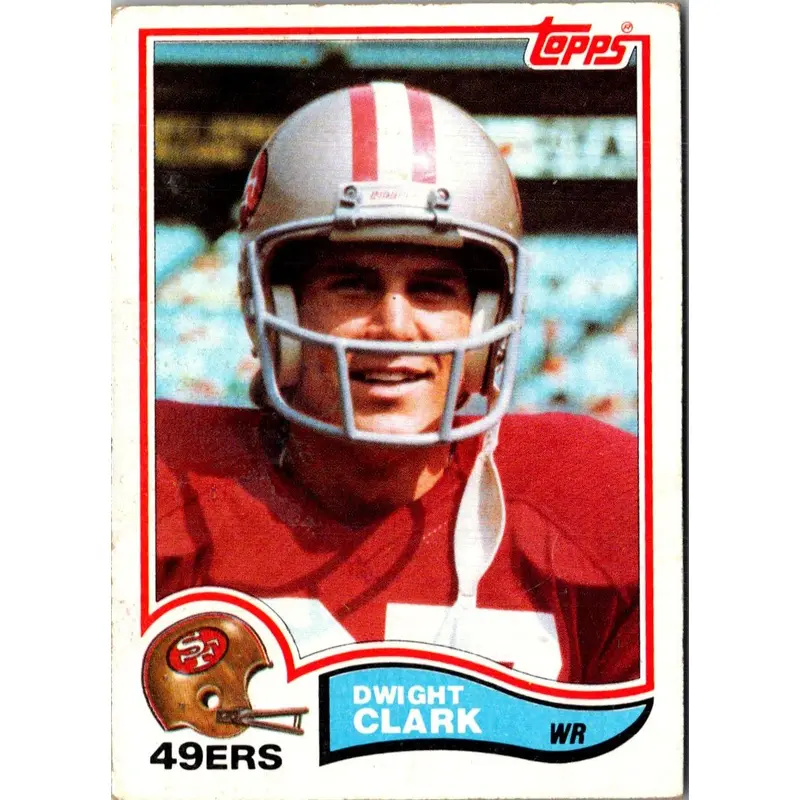 1982 Topps Dwight Clark #478
