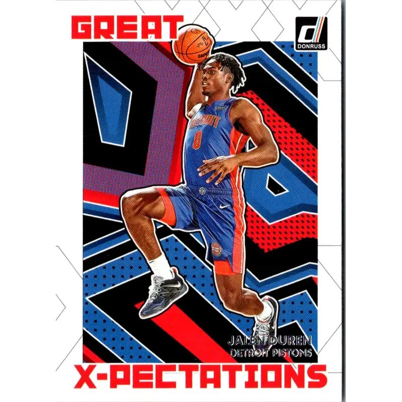 2022 Donruss Great X-Pectations Jalen Duren #18