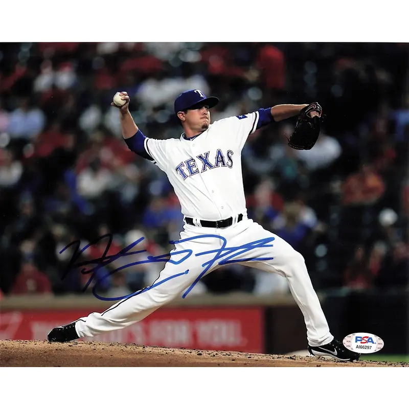 Nick Gardewine signed 8x10 photo PSA/DNA Texas Rangers Autographed