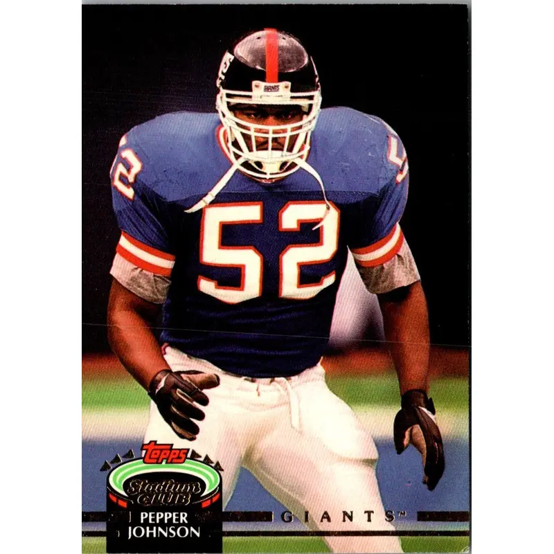 1992 Stadium Club Pepper Johnson #146