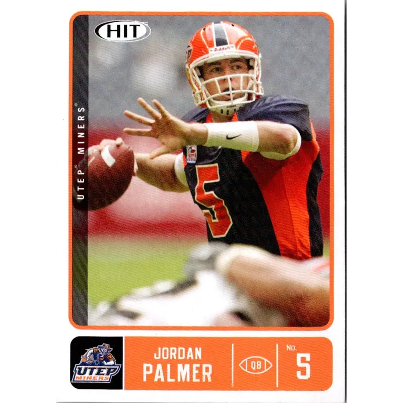 2007 SAGE HIT Jordan Palmer #58