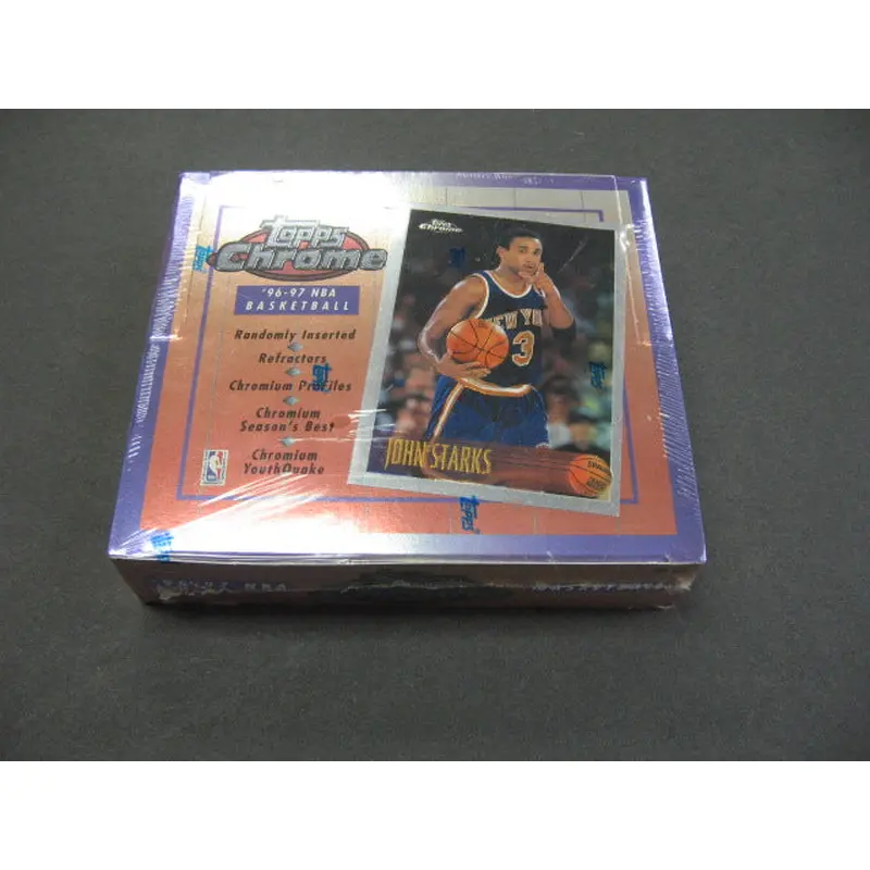 1996/97 Topps Chrome Basketball Box (Retail)