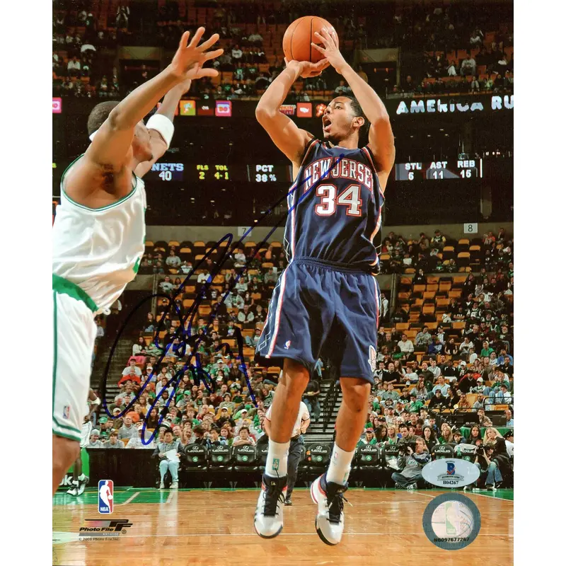 Nets Devin Harris Authentic Signed 8X10 Photo Autographed BAS #B04267