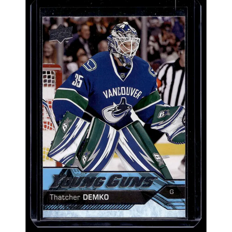 2016-17 Upper Deck Young Guns - Thatcher Demko #472 RC