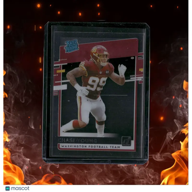 2021 Donruss Clearly Chase Young Rated Rookie #9