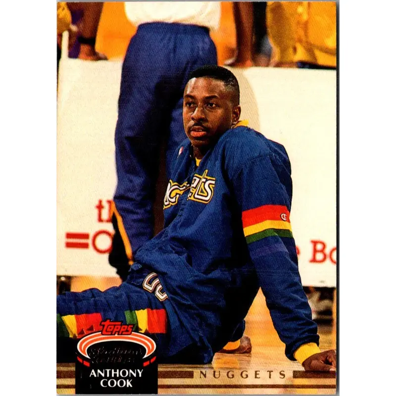 1992 Stadium Club Members Only Anthony Cook #303