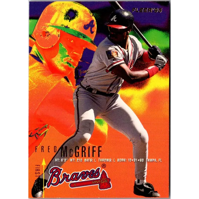 1995 Fleer Fred McGriff #312