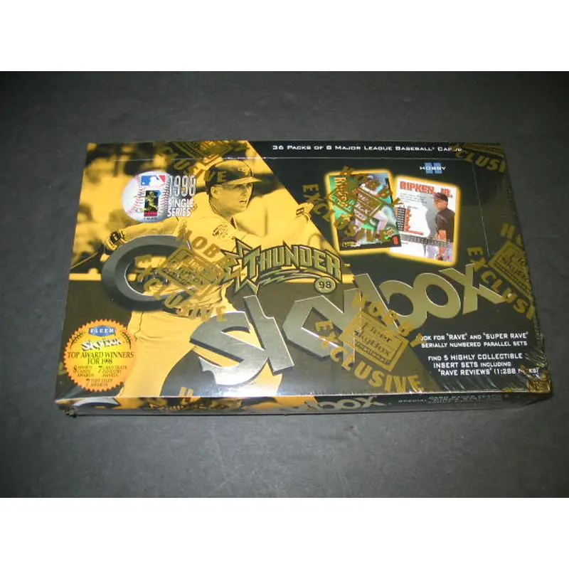 1998 Skybox Circa Thunder Baseball Box (Hobby)