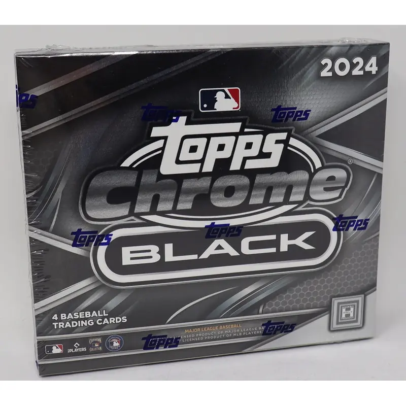 2024 Topps Chrome Black Baseball Box (Hobby) (4 Cards)
