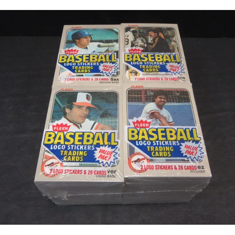 1983 Fleer Baseball Unopened Cello Packs (Lot of 24) (BBCE)