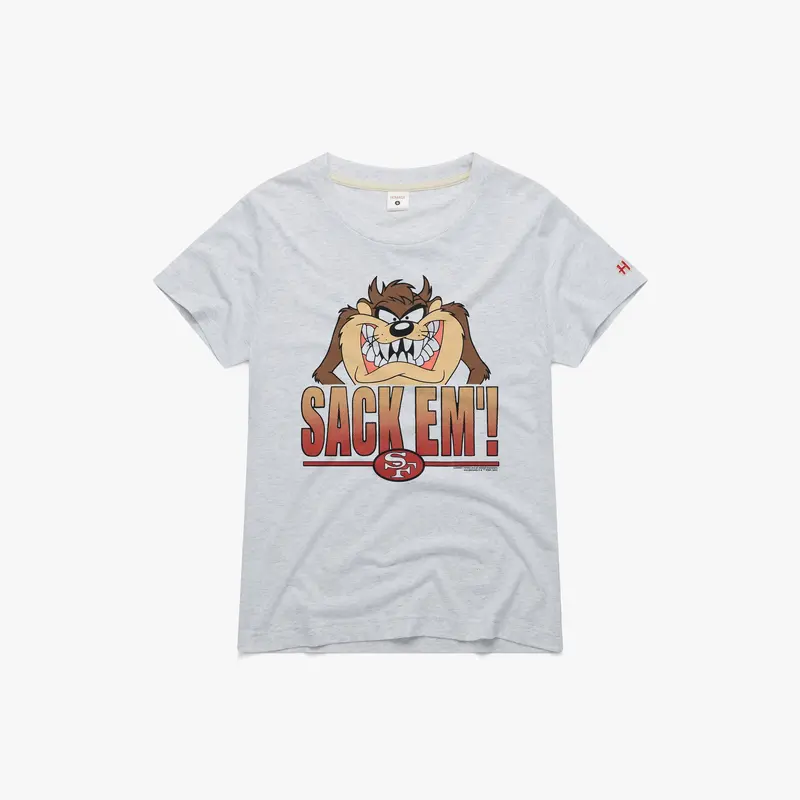 Women's Looney Tunes Taz Sack Em' x San Francisco 49ers