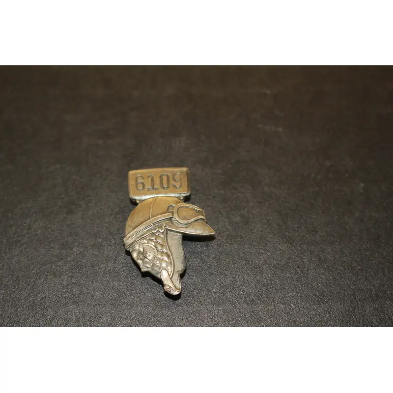 1953 Indianapolis 500 Silver Pit Badge #6108