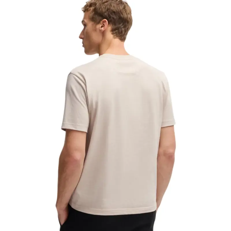 HUGO BOSS T-SHIRT MEN TEE LOGO  RIB 50538096284