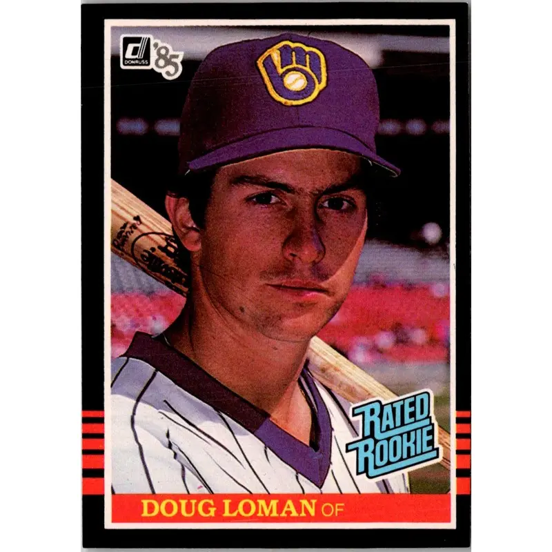 1985 Donruss Doug Loman #46 Rookie