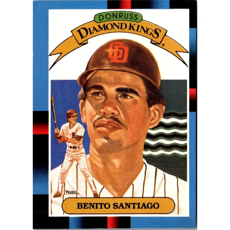 1988 Donruss Super Diamond Kings Benito Santiago #3