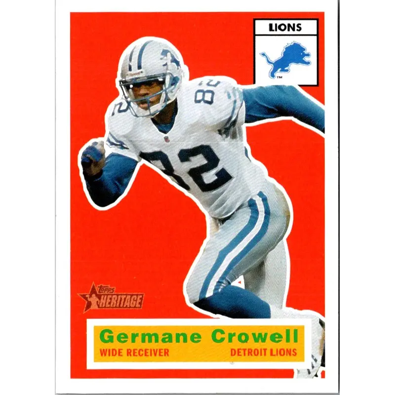 2001 Topps Heritage Germane Crowell #105