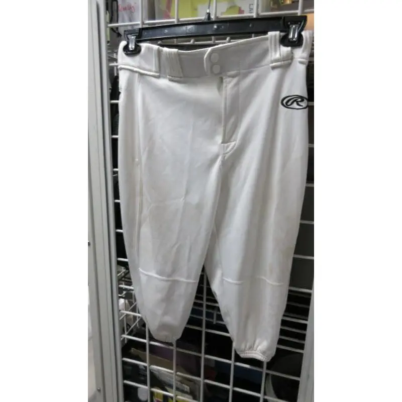 Used Rawlings Baseball Pants Knickers White Size XL