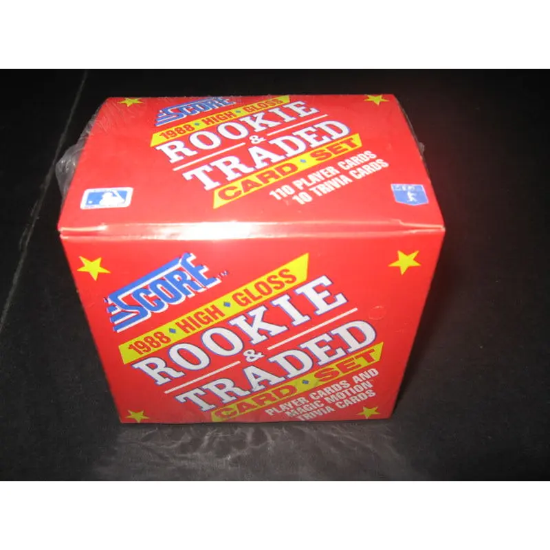 1988 Score Baseball Rookie & Traded Glossy Factory Set (Sealed)