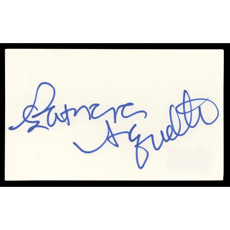 Patricia Arquette Medium Authentic Signed Index Card Autographed BAS #BM56929