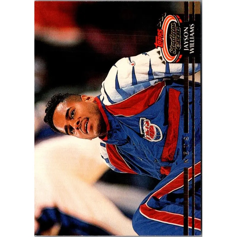 1992 Stadium Club Jayson Williams #390