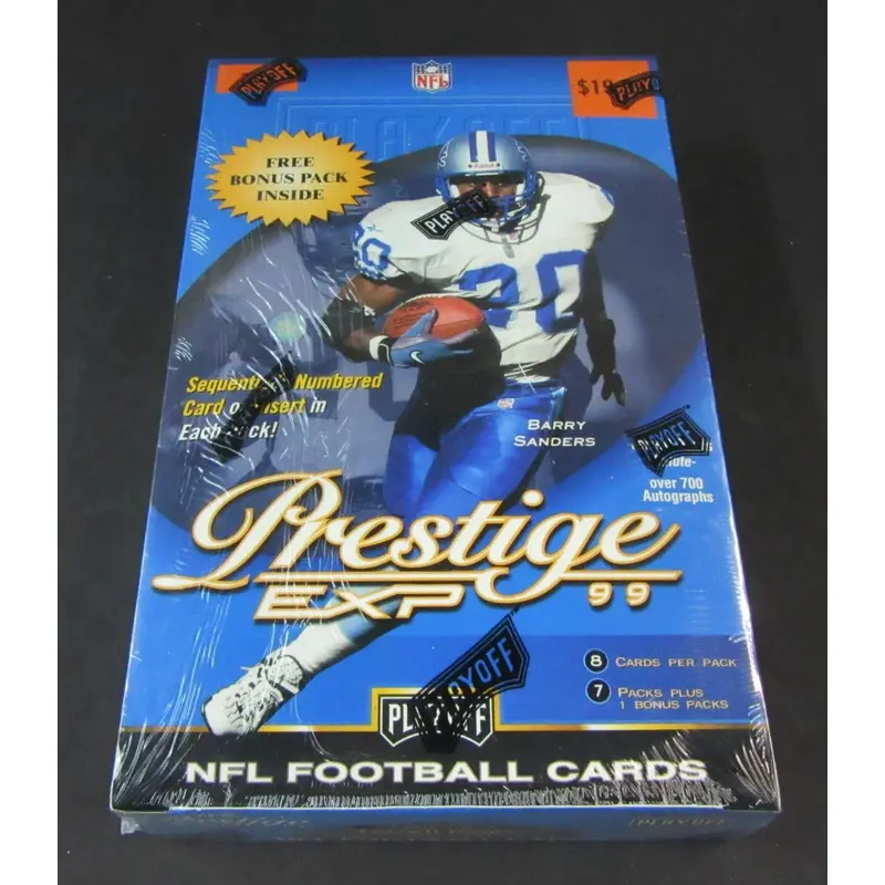 1999 Playoff Prestige EXP Football Blaster Box (8/8)