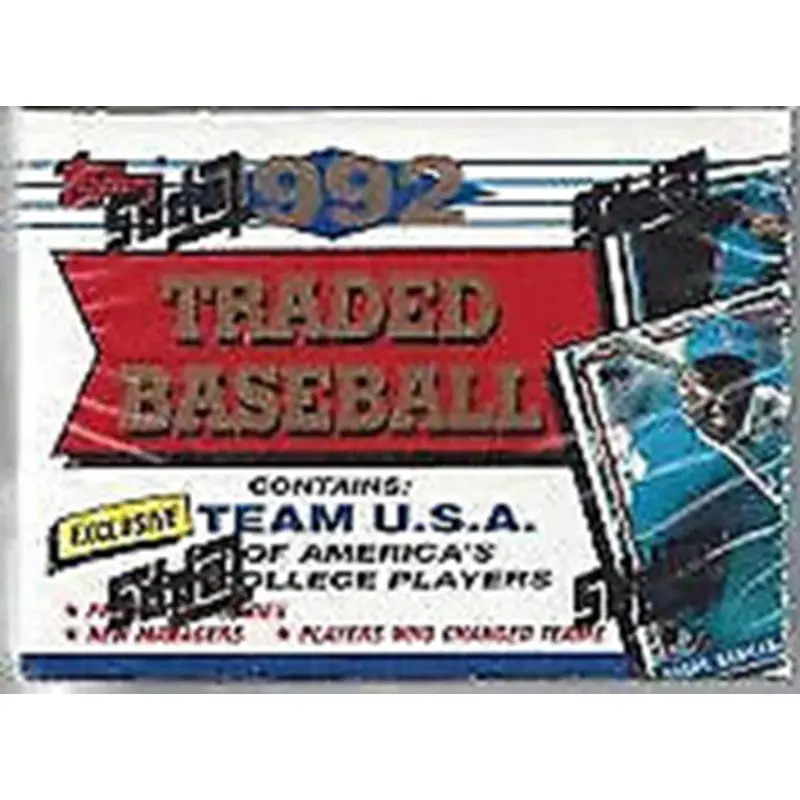 1992 Topps Traded Baseball Factory Sealed Set