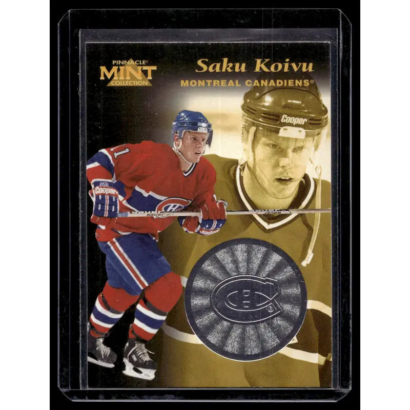 1996-97 Pinnacle Mint - Silver - Saku Koivu #9