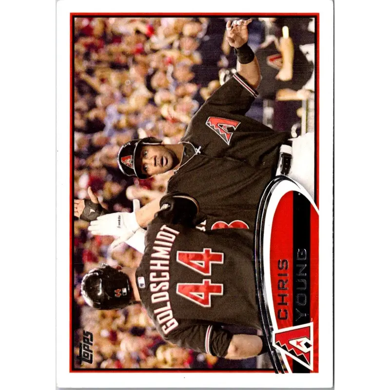 2012 Topps Red Chris Young #643