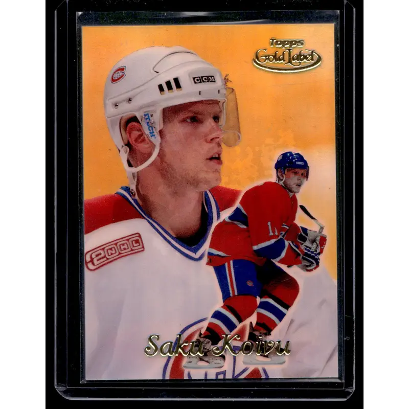 1999-00 Topps Gold Label - Class 3 - Saku Koivu #7