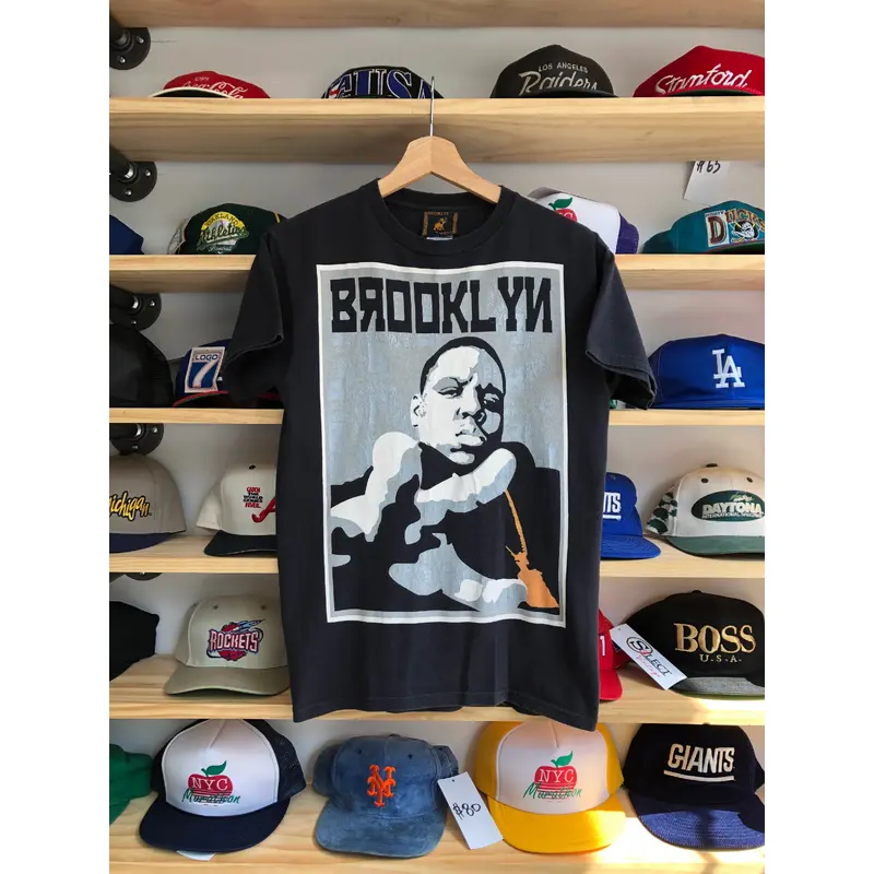 2000s Brooklyn Mint Biggie Smalls Portrait Tee Size Small