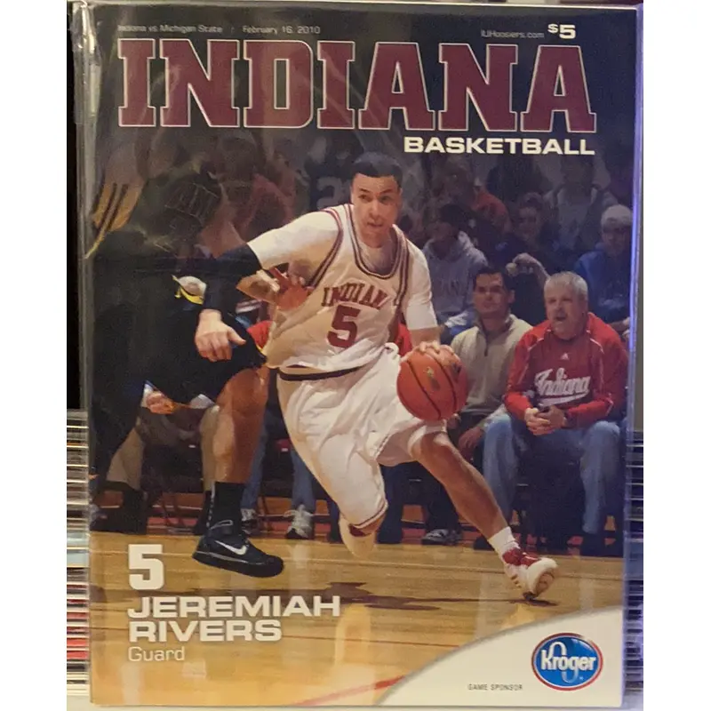 2010 Michigan State vs Indiana University Basketball Program