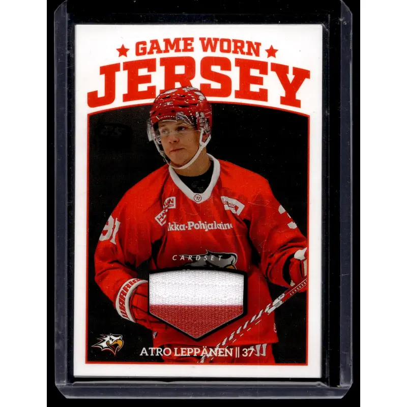 2023-24 Cardset - Game Worn Jersey - Arto Leppnen /128