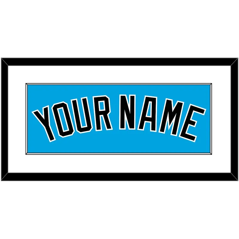 Miami Name - Alternate Blue - Single Mat 1
