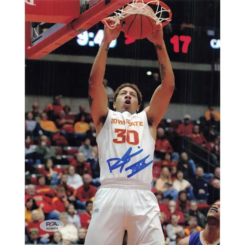 ROYCE WHITE signed 8x10 photo PSA/DNA Iowa State Cyclones Autographed