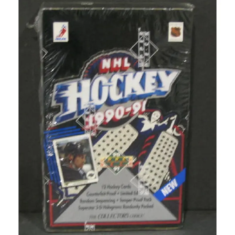 1990/91 Upper Deck Hockey Low Series Box (U.S.)
