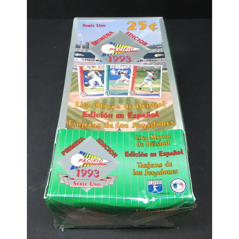 1993 Pacific Baseball Series 1 Box (Spanish) (Gravity)
