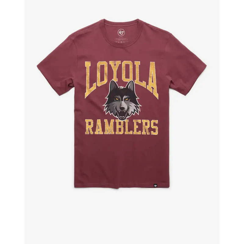 LOYOLA CHICAGO RAMBLERS BIG UPS '47 FRANKLIN TEE