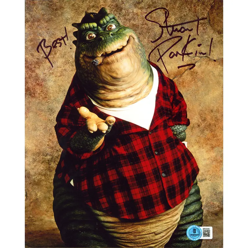 Stuart Pankin Dinosaurs "Best!" Signed 8x10 Vertical Photo BAS #BR53049